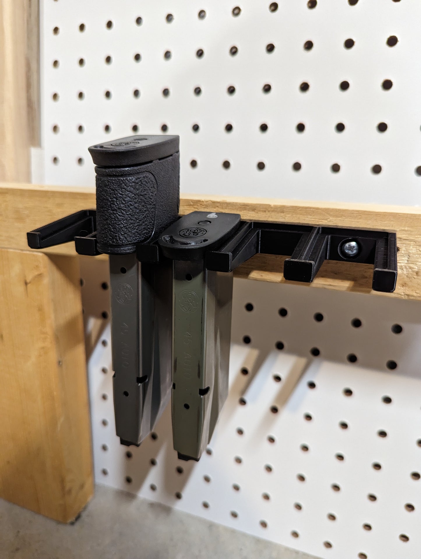 Mount for S&W M&P 45 Mags - Wall | Magazine Holder Storage Rack