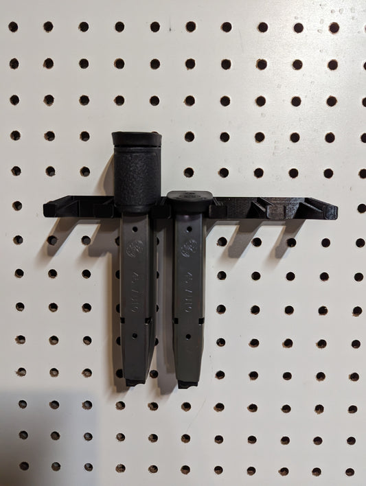 Mount for S&W M&P 45 Mags - Pegboard / IKEA Skadis / Wall Control / Vaultek | Magazine Holder Storage Rack