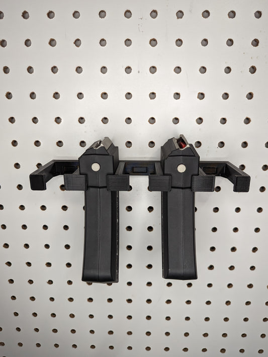 Mount for Ruger 10/22 17HMR/22WMR Mags - Pegboard / IKEA Skadis / Wall Control / Vaultek | Magazine Holder Storage Rack