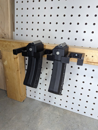 Mount for Ruger 10/22 17HMR/22WMR Mags - Wall | Magazine Holder Storage Rack