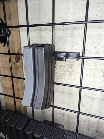Mount for 762x39 AR 47 Mags - Gridwall | Magazine Holder Storage Rack