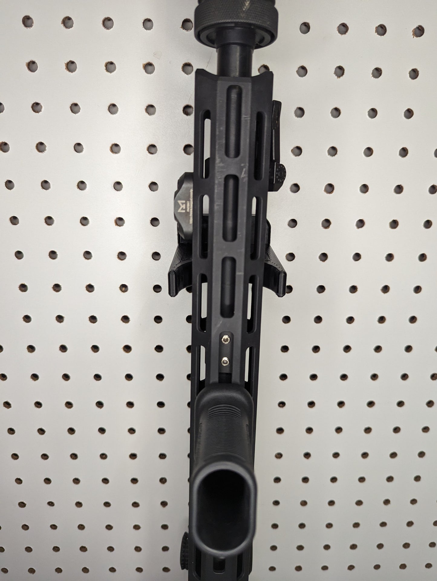 Universal Vertical Rifle Rest - Pegboard / IKEA Skadis / Wall Control / Vaultek | Rifle Holder Storage Rack