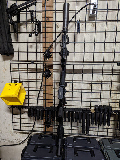 Universal Inline Vertical Rest - Gridwall | Rifle Holder Storage Rack