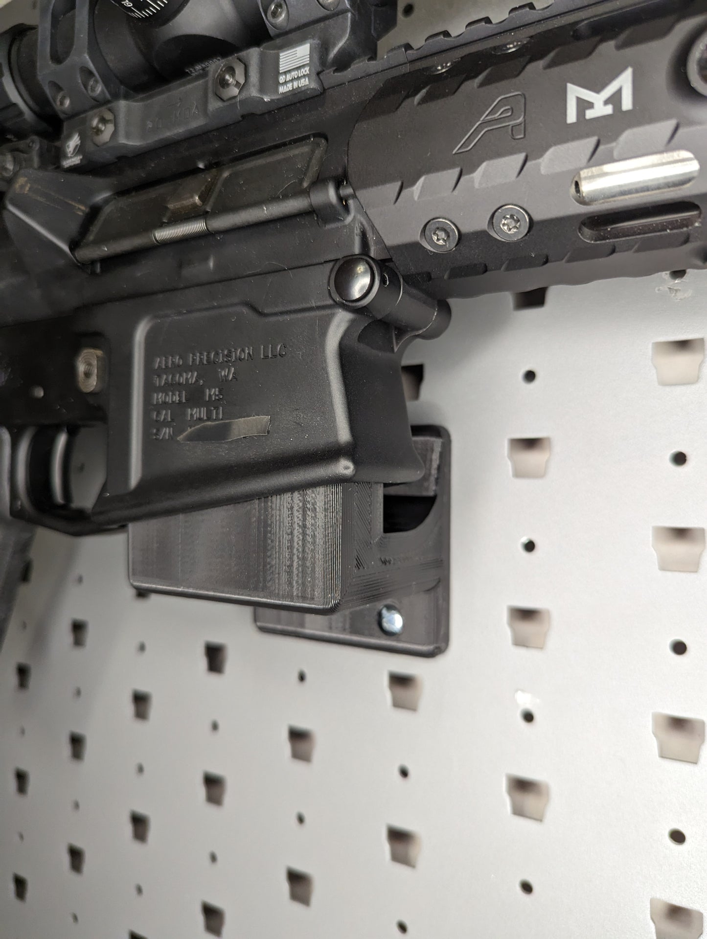 AR 10 Magwell Mount - GallowTech | Rifle Holder Storage Rack