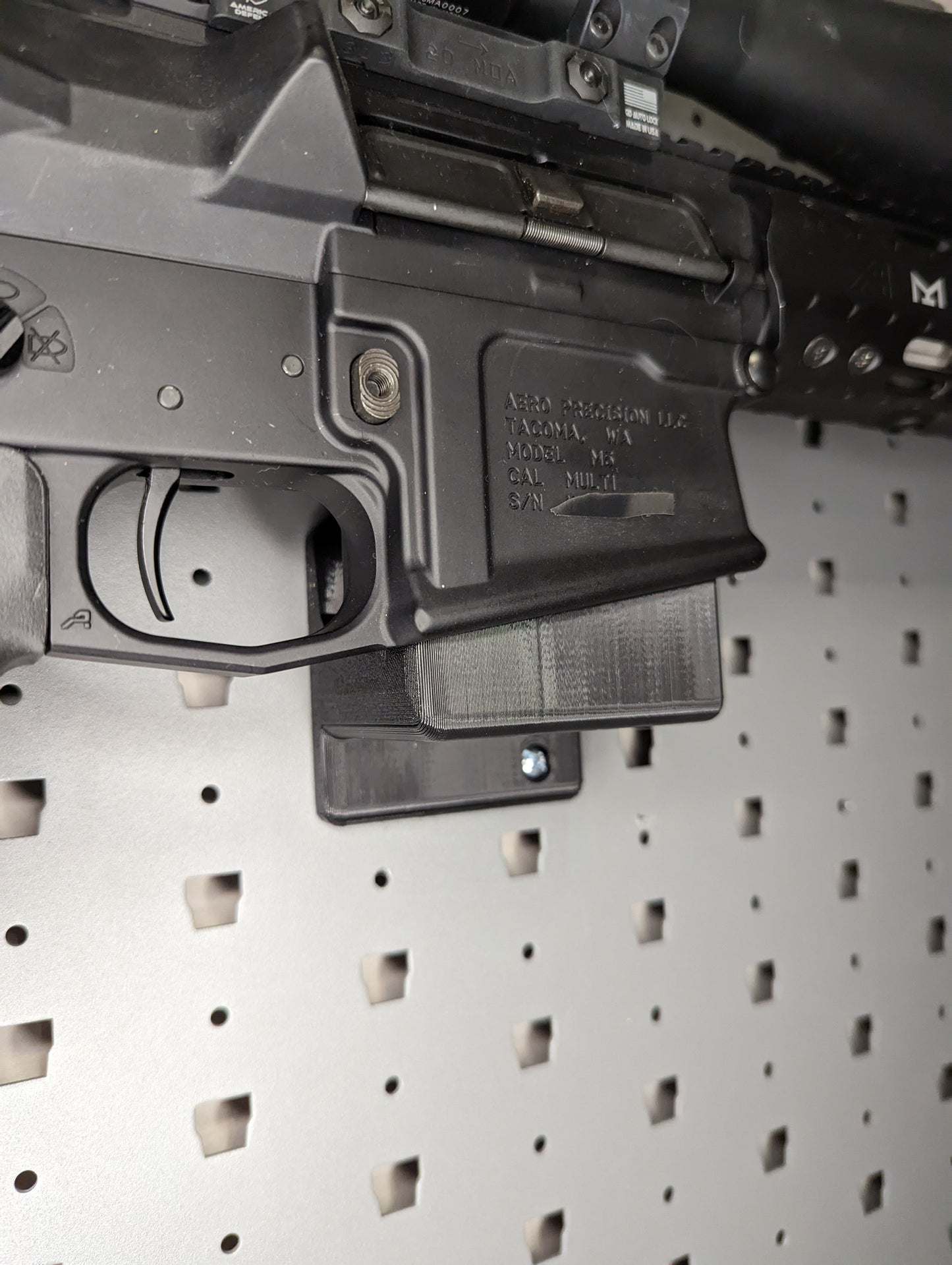 AR 10 Magwell Mount - GallowTech | Rifle Holder Storage Rack