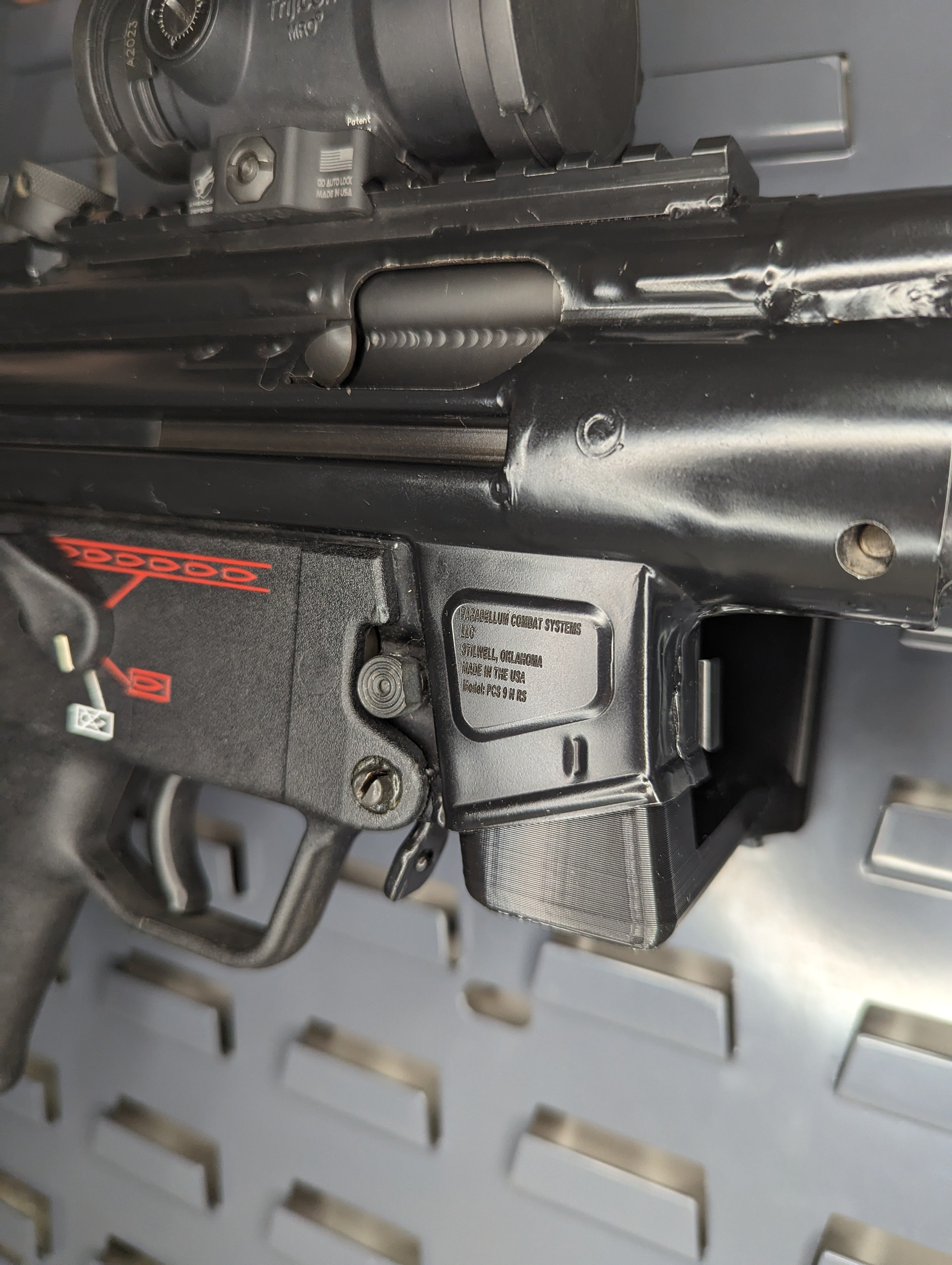 Tabletop Rifle Display Rack Gun Wall Mount Steyr AUG Display Stand – 3D Printed Rifle Holder Rack ...