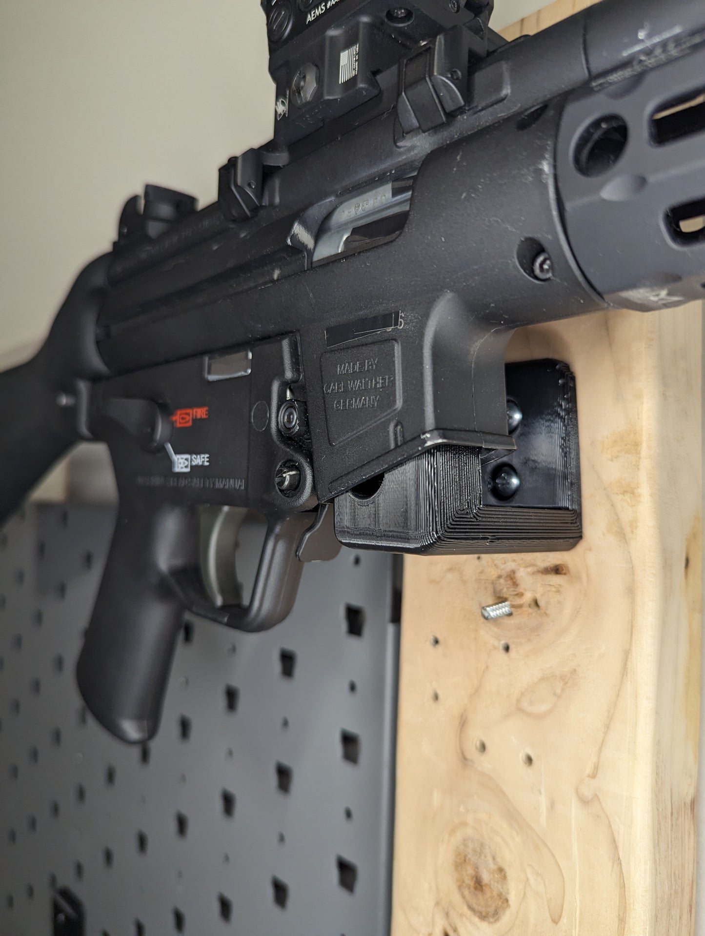 Magwell Mount for HK and GSG MP5 22 - Wall | Rifle Holder Storage Rack