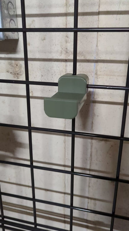 Universal Vertical Gun Mount - Gridwall | Rifle Holder Storage Rack