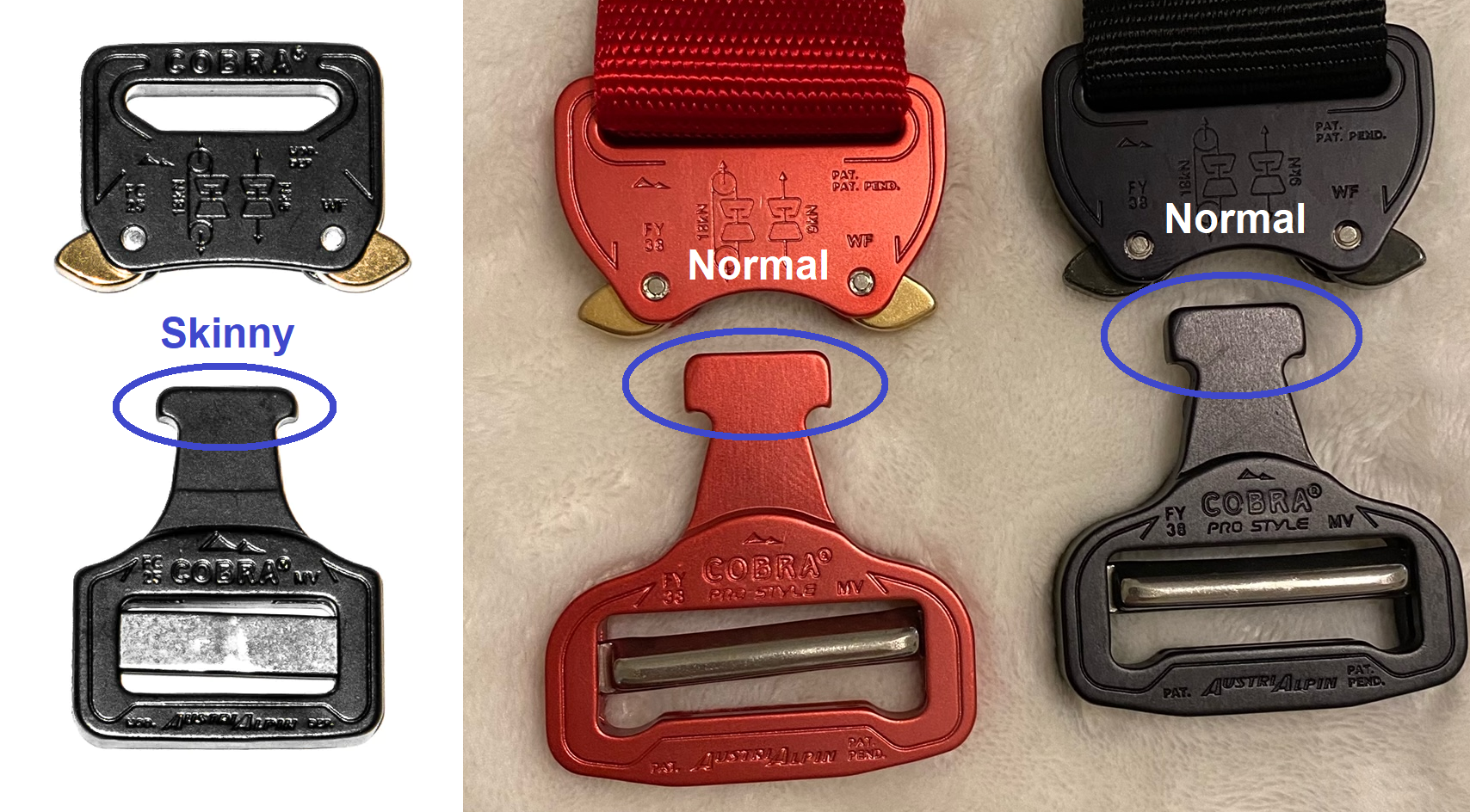 Cobra Buckle Belt Hanger Gear Mount Holder Storage Rack