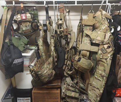 Bump / Ballistic Helmet Hanger | Gear Mount Holder Storage Rack