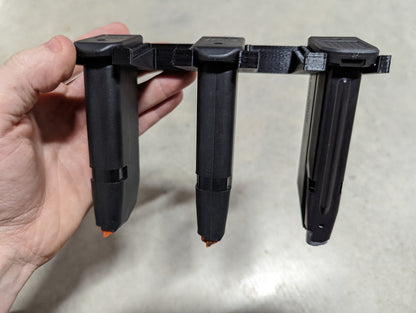 Mount for Glock 43X / 48 Mags - Wall | Magazine Holder Storage Rack