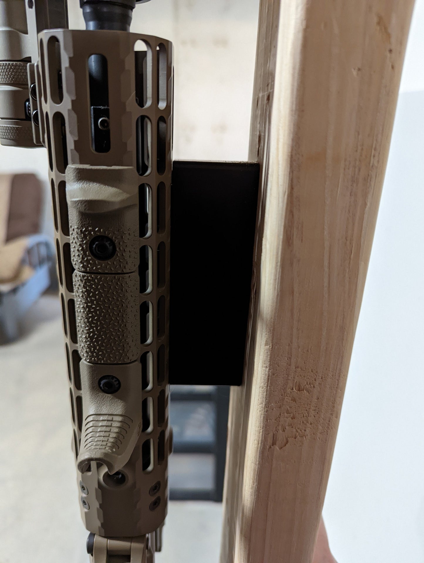 MLOK Vertical Gun Mount - Wall | Rifle Holder Storage Rack