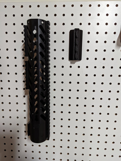 KeyMod Vertical Gun Mount - Pegboard / IKEA Skadis / Wall Control / Vaultek | Rifle Holder Storage Rack