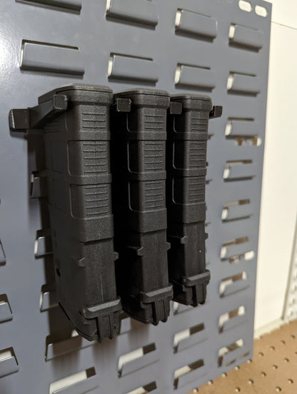 Mount for AR 10 308/762 Pmag Mags - SecureIt / Akro-Mils | Magazine Holder Storage Rack