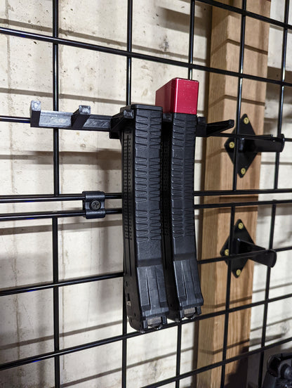 Mount for Sig MPX Mags - Gridwall | Magazine Holder Storage Rack