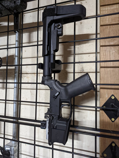 AR 15 Buffer Tube Mount - Gridwall | Rifle Holder Storage Rack