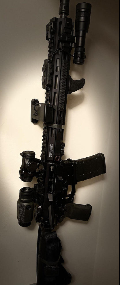 Picatinny Rail Gun Mount - Wall | Rifle Holder Storage Rack