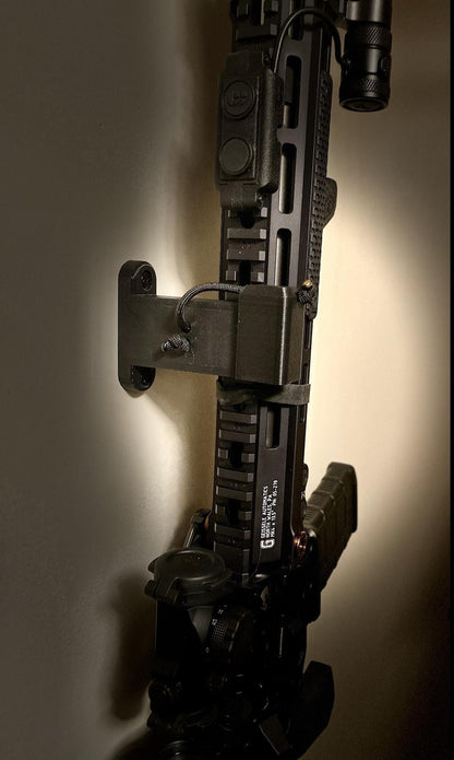 Picatinny Rail Gun Mount - Wall | Rifle Holder Storage Rack