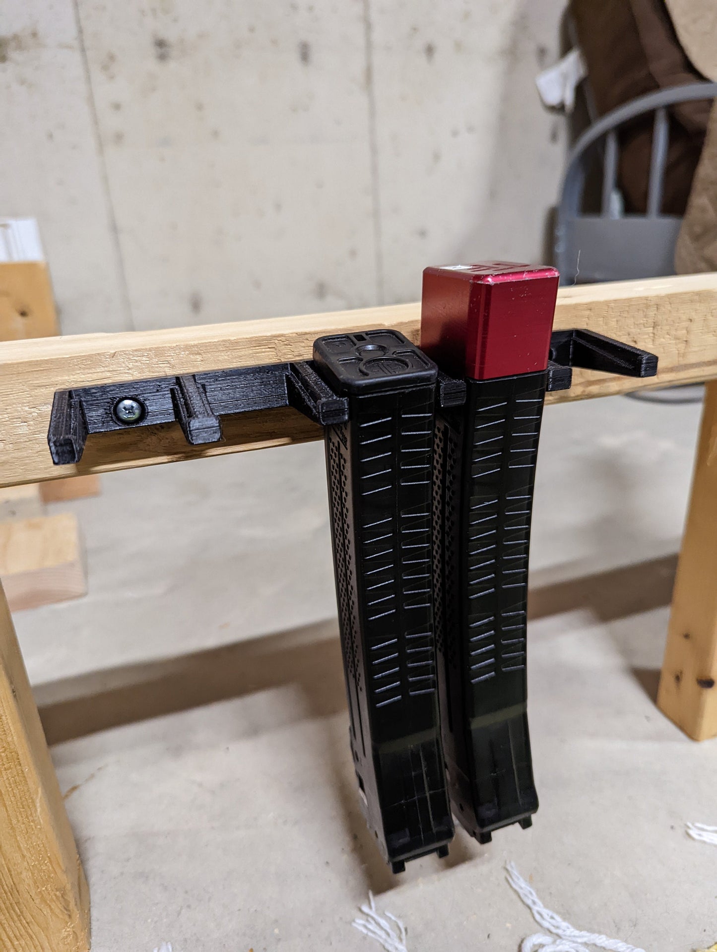 Mount for Sig MPX Mags - Wall | Magazine Holder Storage Rack