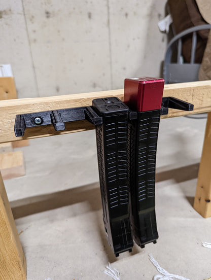 Mount for Sig MPX Mags - Wall | Magazine Holder Storage Rack