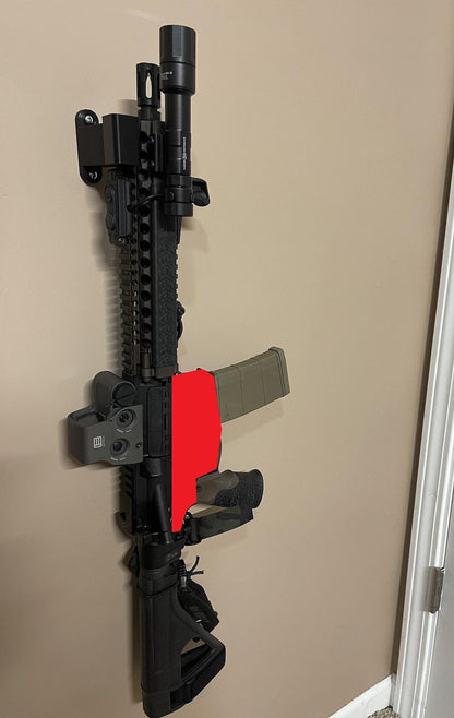 Picatinny Rail Gun Mount - Wall | Rifle Holder Storage Rack