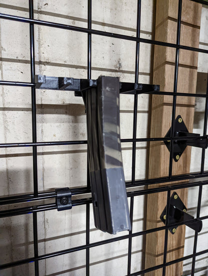 Mount for AR 15 556 Metal Mags - Gridwall | Magazine Holder Storage Rack