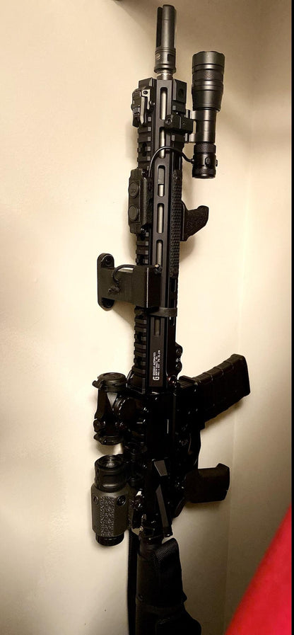 Picatinny Rail Gun Mount - Wall | Rifle Holder Storage Rack