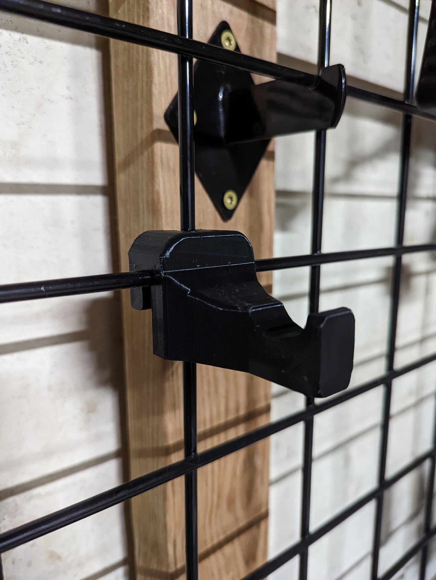 AR 15 Horizontal Mount - Gridwall | Rifle Holder Storage Rack