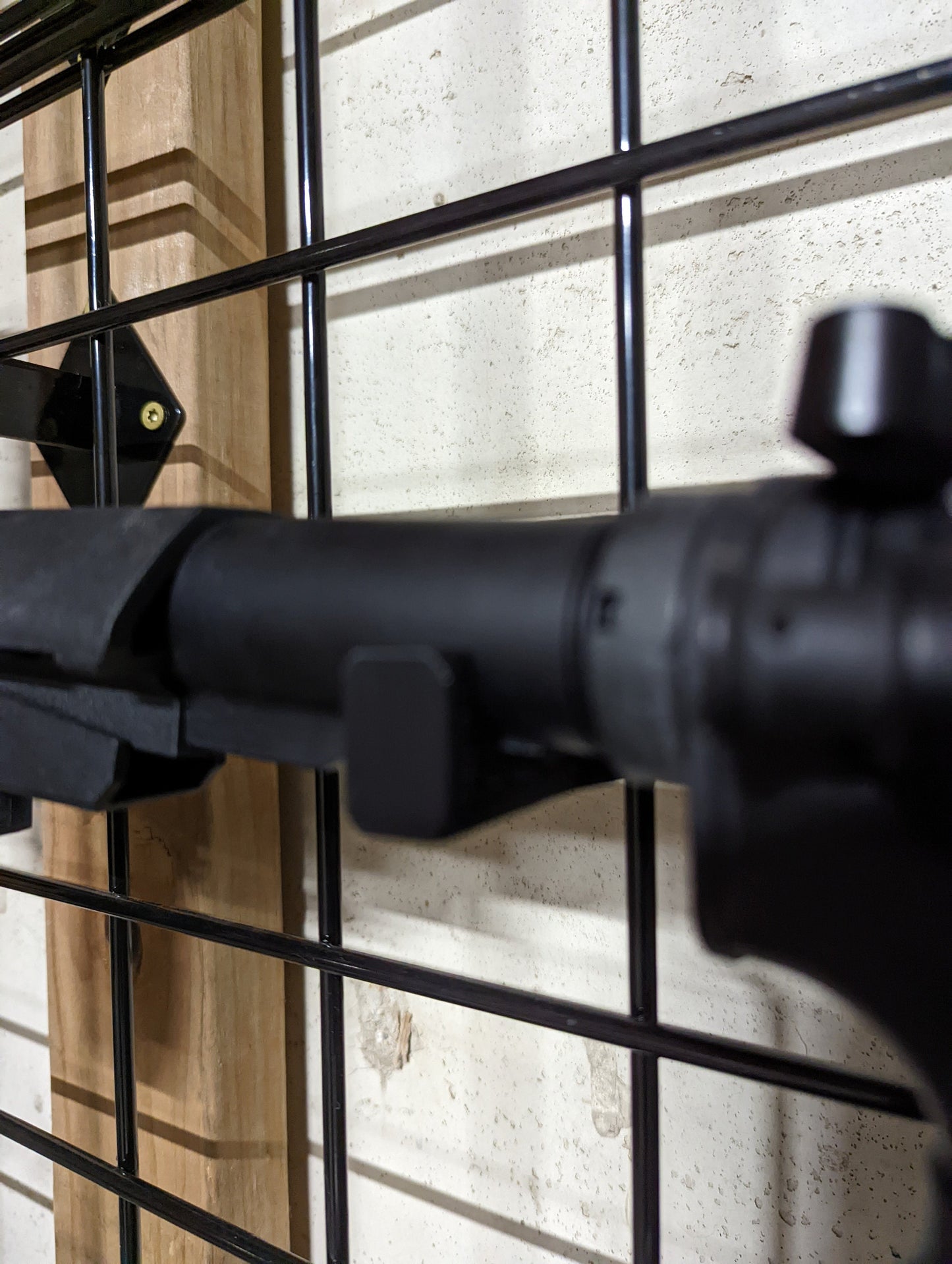 AR 15 Horizontal Mount - Gridwall | Rifle Holder Storage Rack