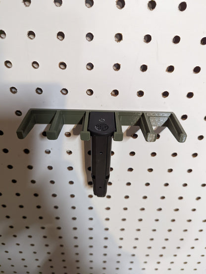 Mount for Sig P365 / XMacro Mags - Pegboard / IKEA Skadis / Wall Control / Vaultek | Magazine Holder Storage Rack