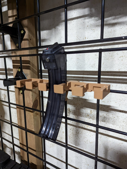 Mount for Ruger 10/22 Mags - Gridwall | Magazine Holder Storage Rack
