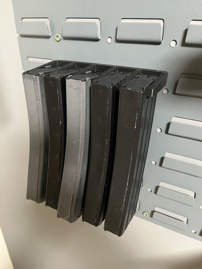 Mount for AR 15 556 Metal Mags - SecureIt / Akro-Mils | Magazine Holder Storage Rack