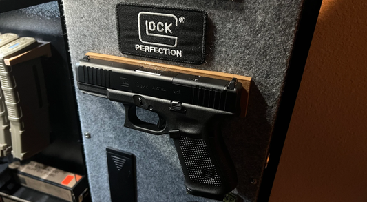 Universal Magnetic Pistol Holder | Handgun Holster Storage Rack